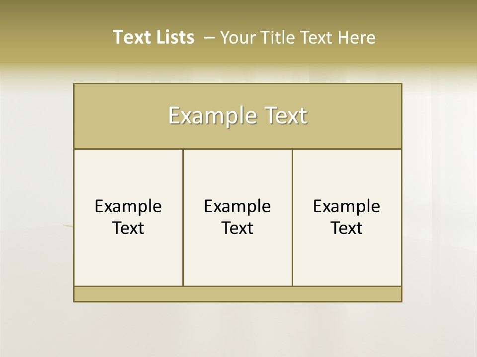 Laptop Computer On Desk PowerPoint Template