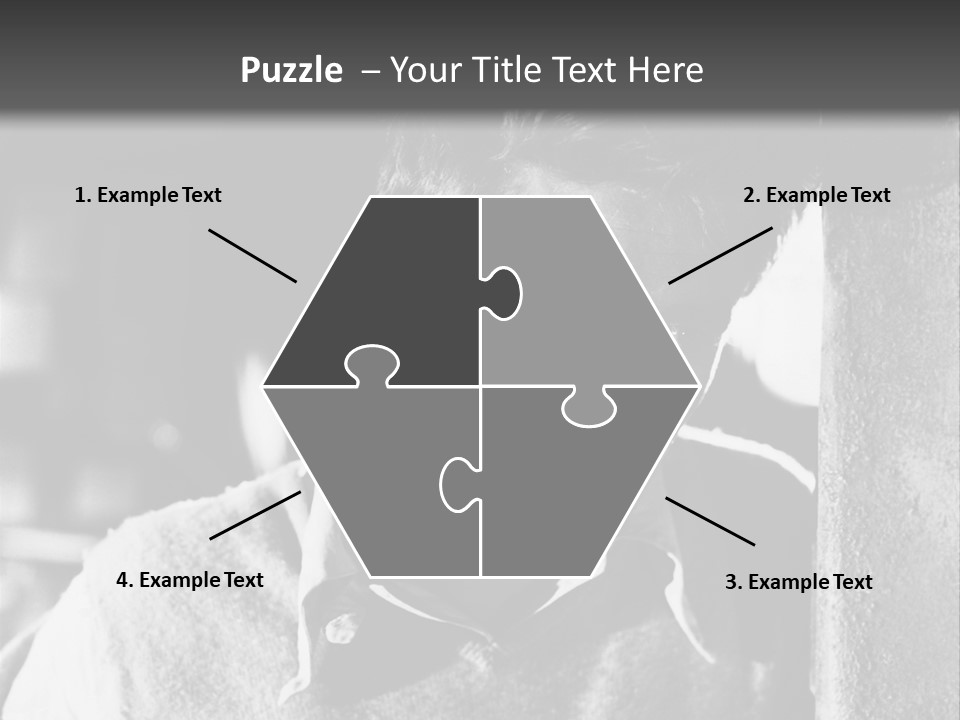 Sad Sight Of Black Men On White Background PowerPoint Template