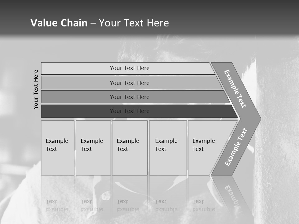 Sad Sight Of Black Men On White Background PowerPoint Template