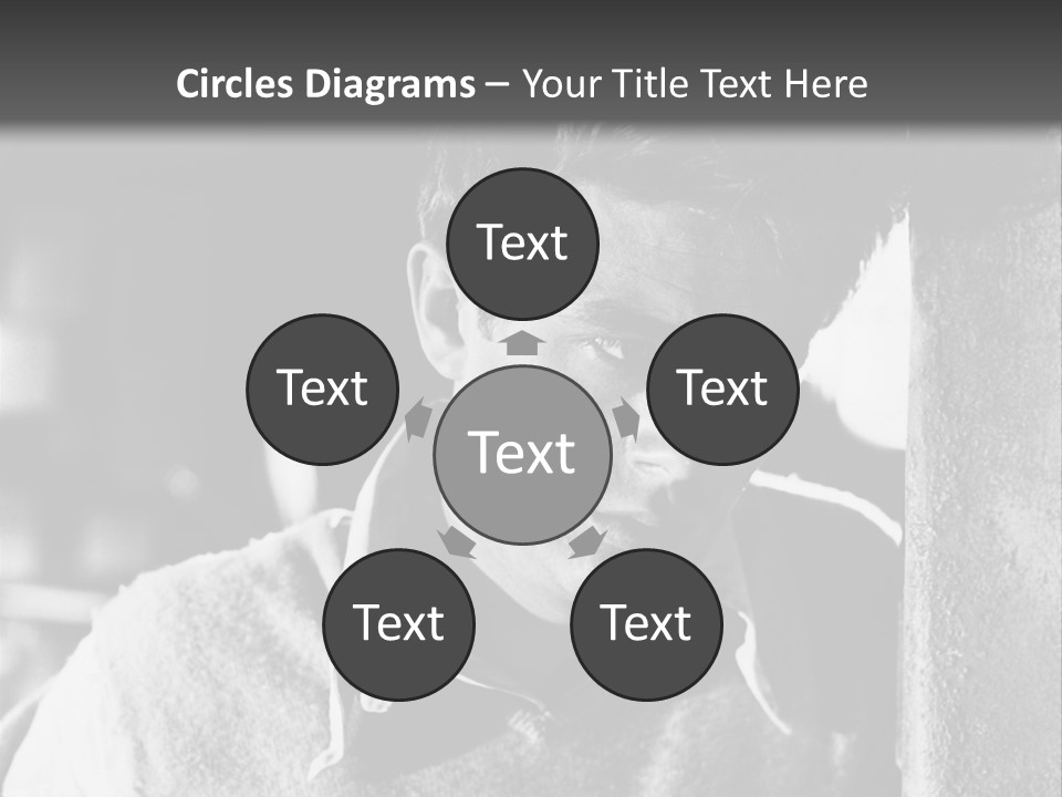 Sad Sight Of Black Men On White Background PowerPoint Template