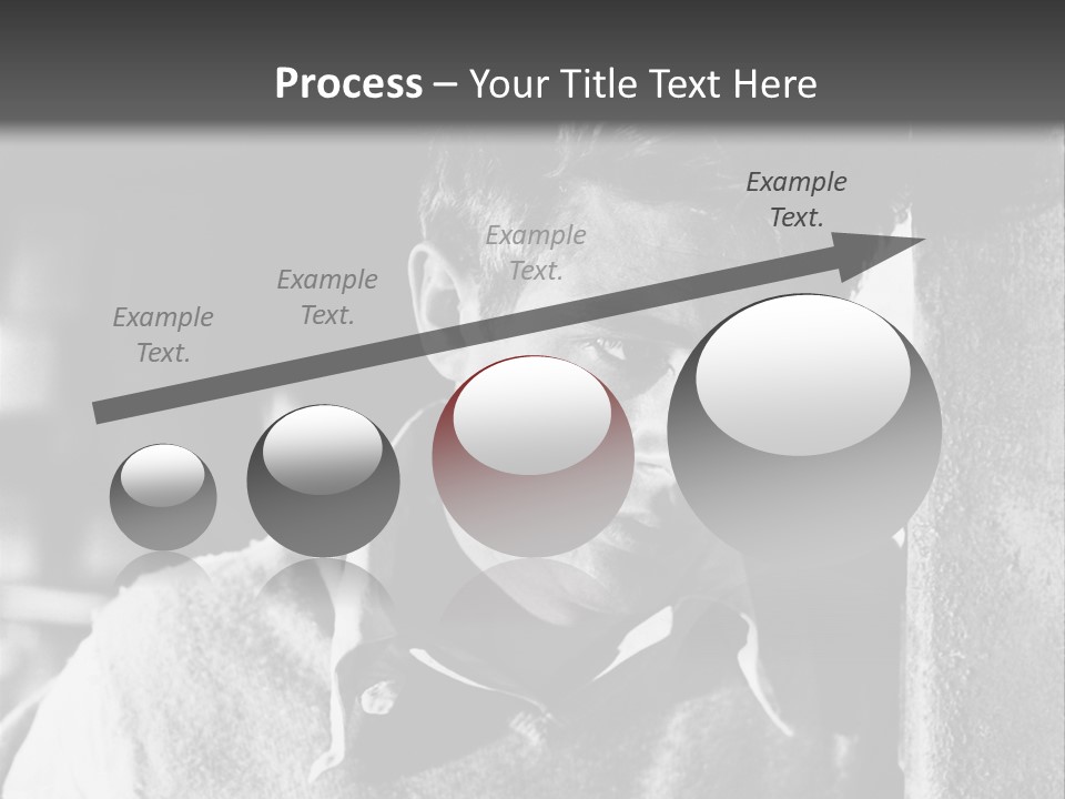 Sad Sight Of Black Men On White Background PowerPoint Template