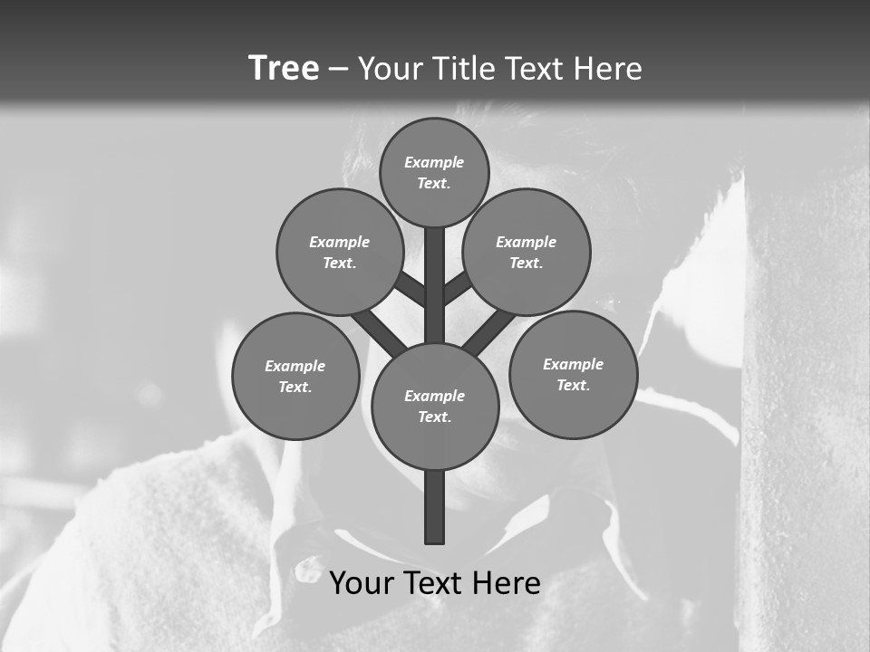 Sad Sight Of Black Men On White Background PowerPoint Template