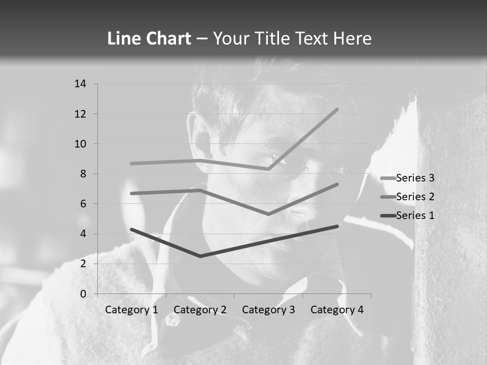 Sad Sight Of Black Men On White Background PowerPoint Template