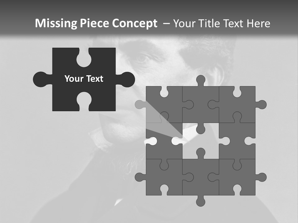 Abraham Lincoln In His Youth PowerPoint Template