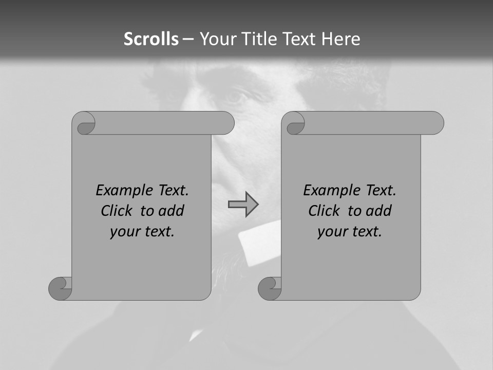 Abraham Lincoln In His Youth PowerPoint Template