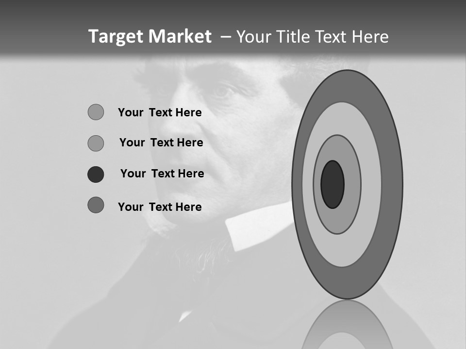 Abraham Lincoln In His Youth PowerPoint Template