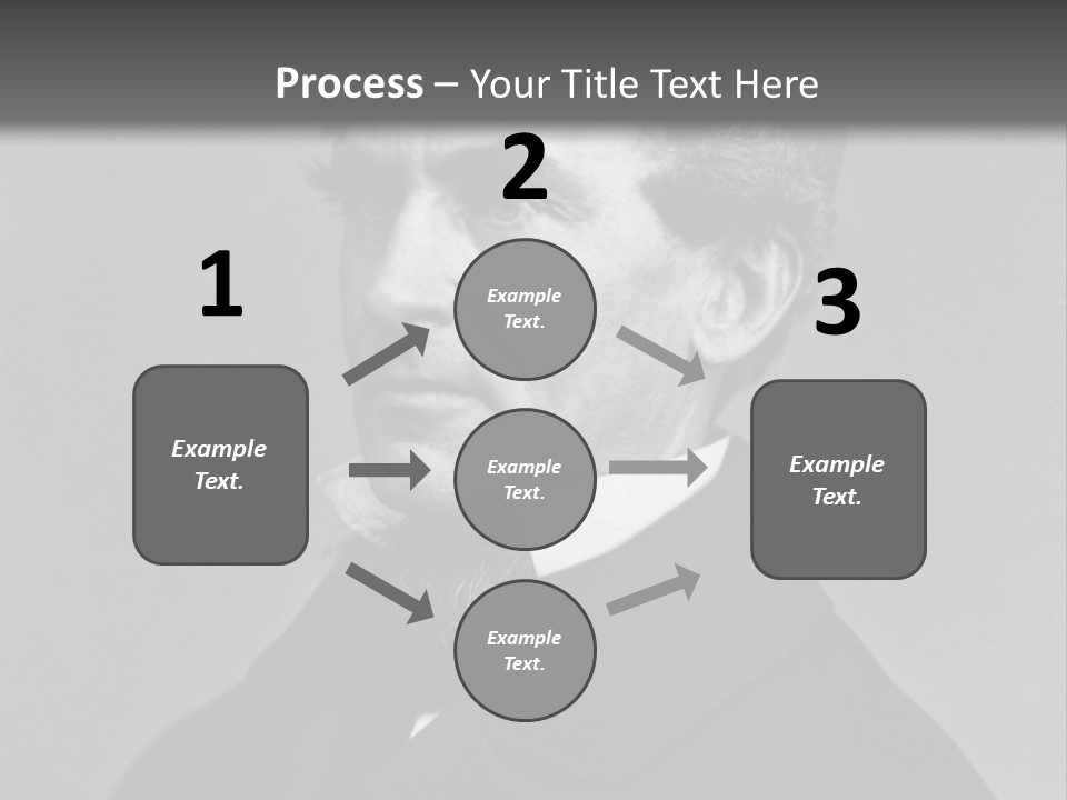 Abraham Lincoln In His Youth PowerPoint Template