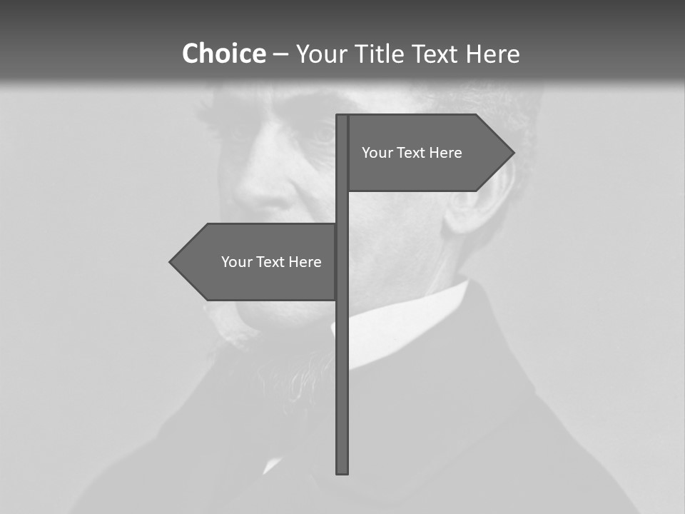 Abraham Lincoln In His Youth PowerPoint Template