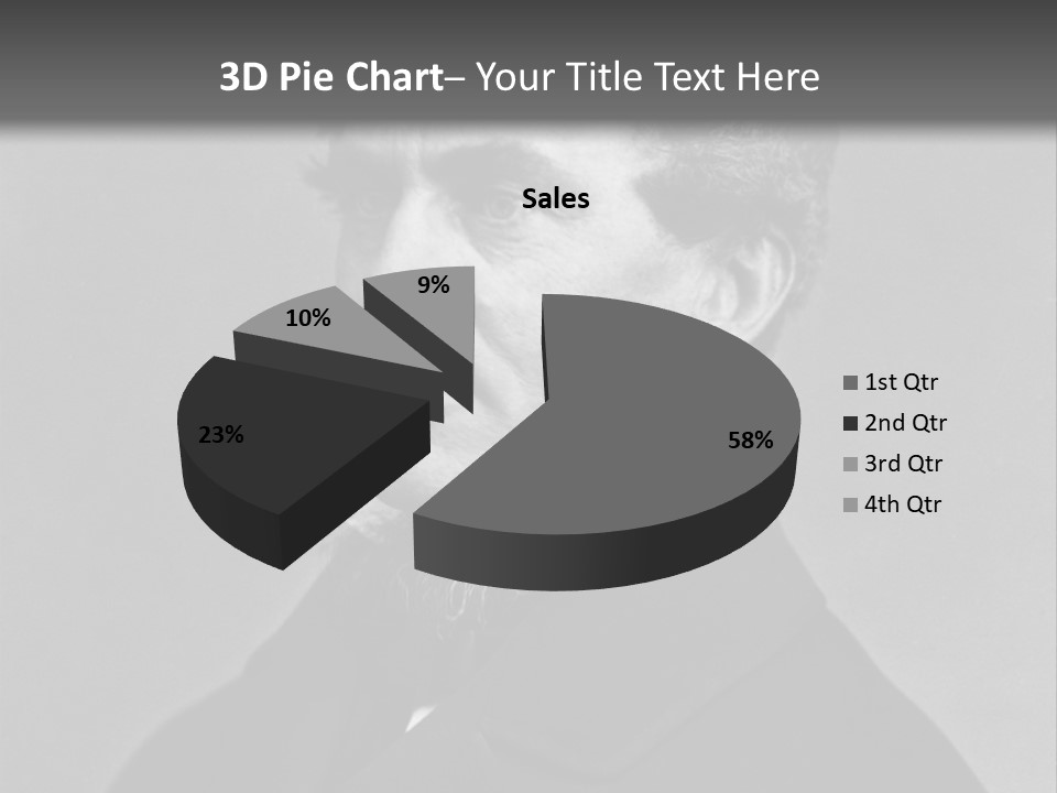 Abraham Lincoln In His Youth PowerPoint Template