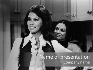 American Actress PowerPoint Template