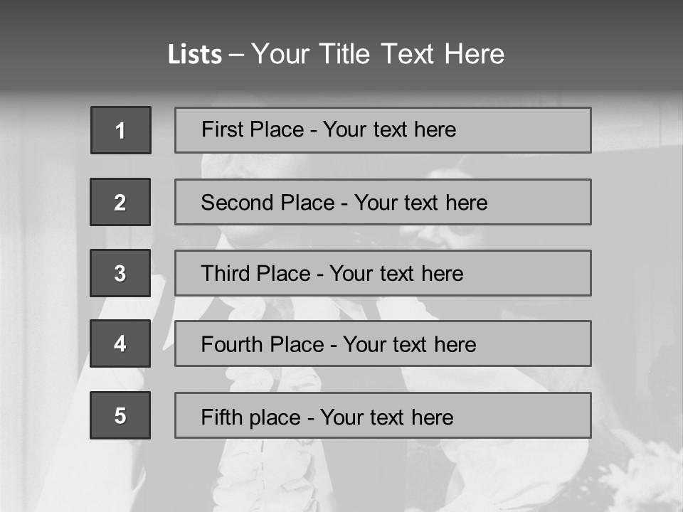 American Actress PowerPoint Template