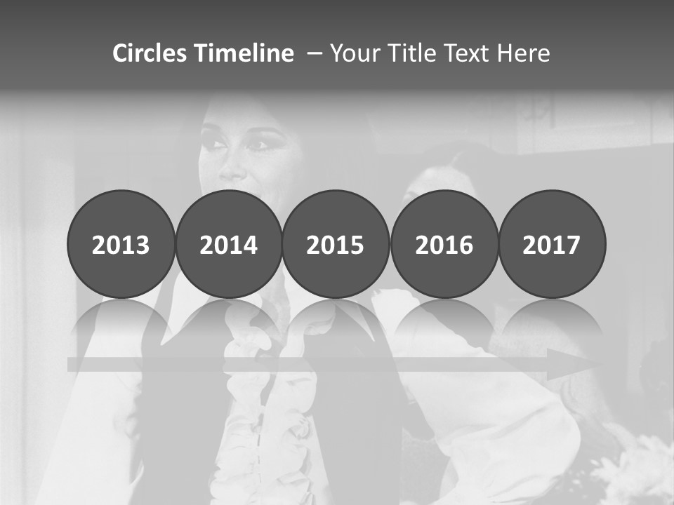 American Actress PowerPoint Template