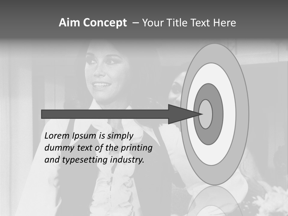 American Actress PowerPoint Template