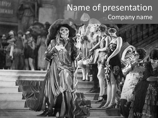 Death At A Celebration PowerPoint Template