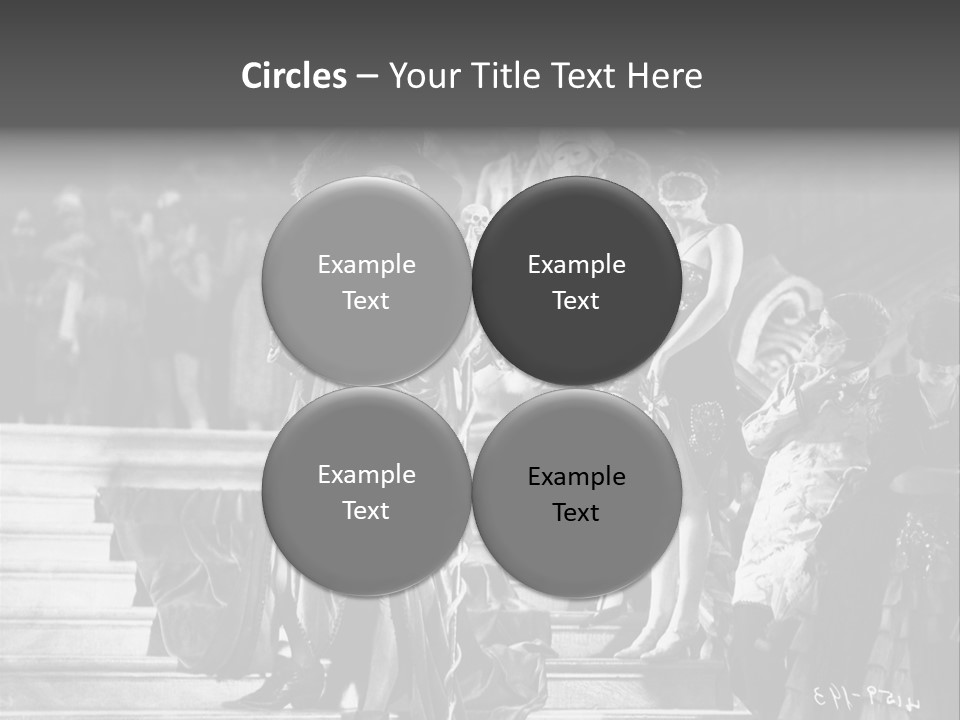 Death At A Celebration PowerPoint Template