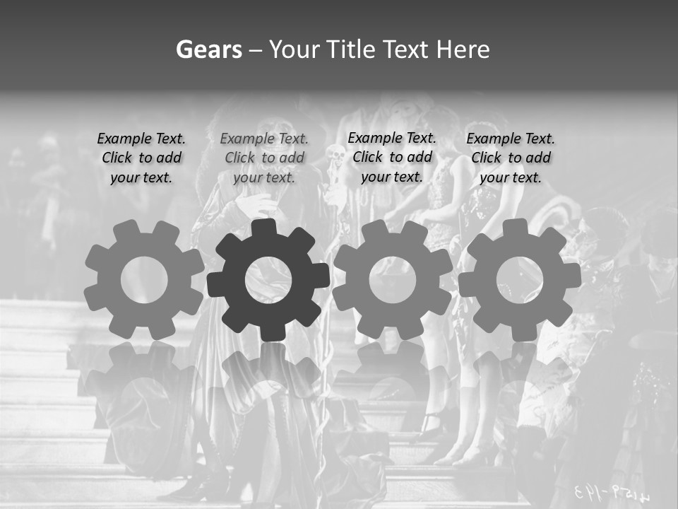 Death At A Celebration PowerPoint Template