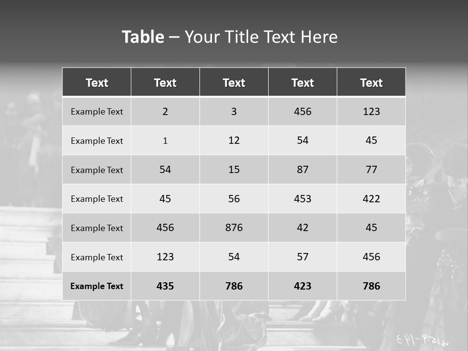 Death At A Celebration PowerPoint Template