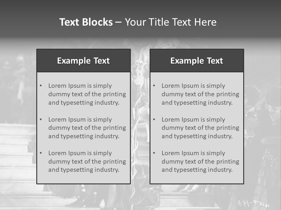 Death At A Celebration PowerPoint Template