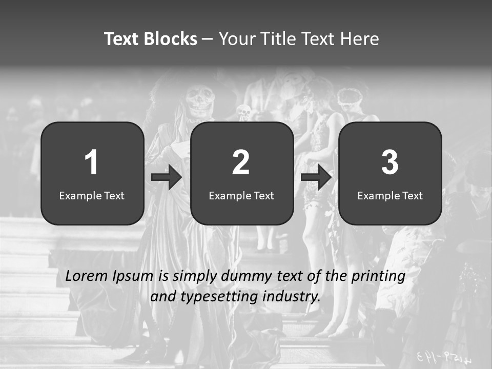 Death At A Celebration PowerPoint Template