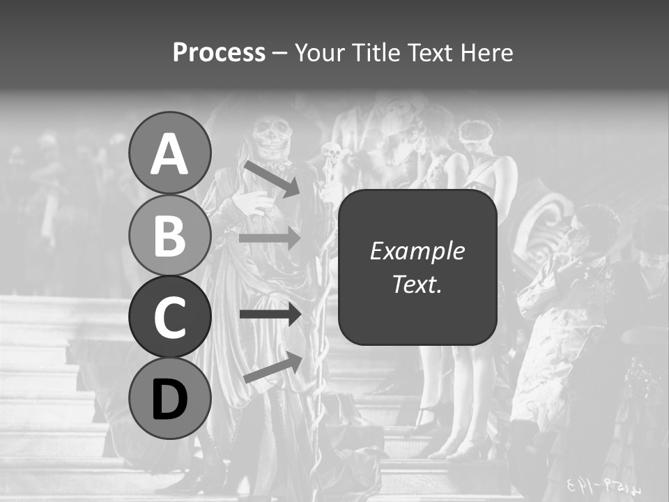 Death At A Celebration PowerPoint Template