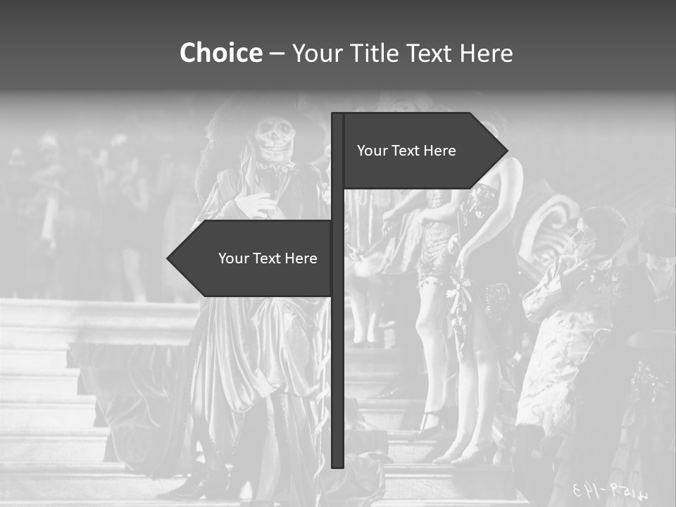 Death At A Celebration PowerPoint Template