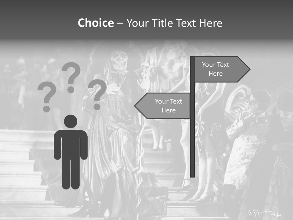 Death At A Celebration PowerPoint Template