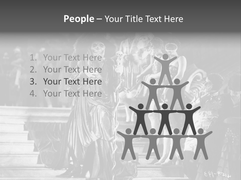 Death At A Celebration PowerPoint Template