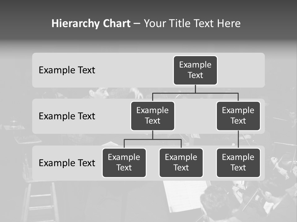 Conductor And His Orchestra PowerPoint Template