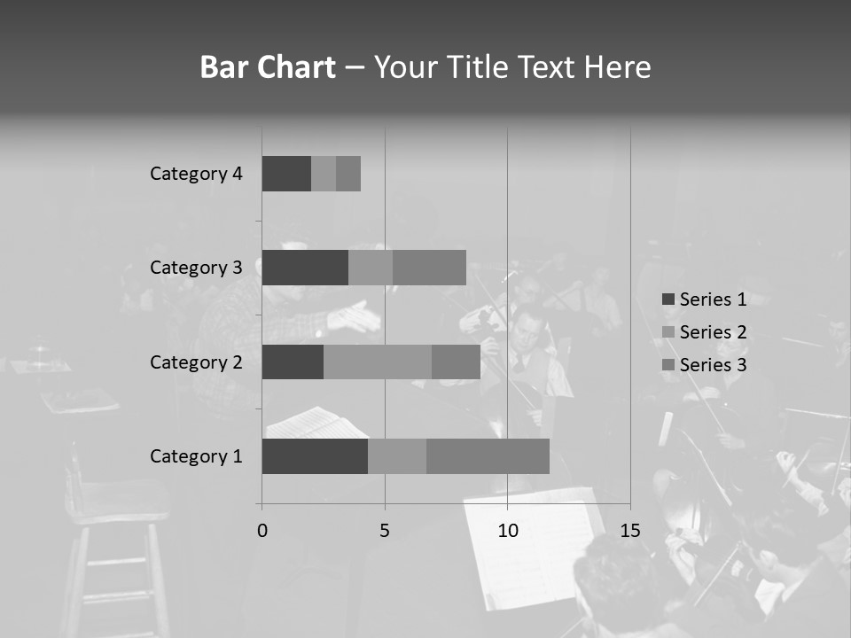 Conductor And His Orchestra PowerPoint Template