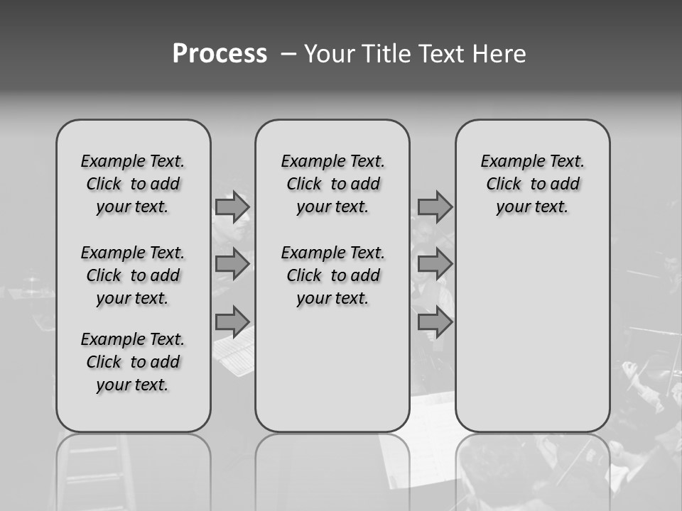 Conductor And His Orchestra PowerPoint Template