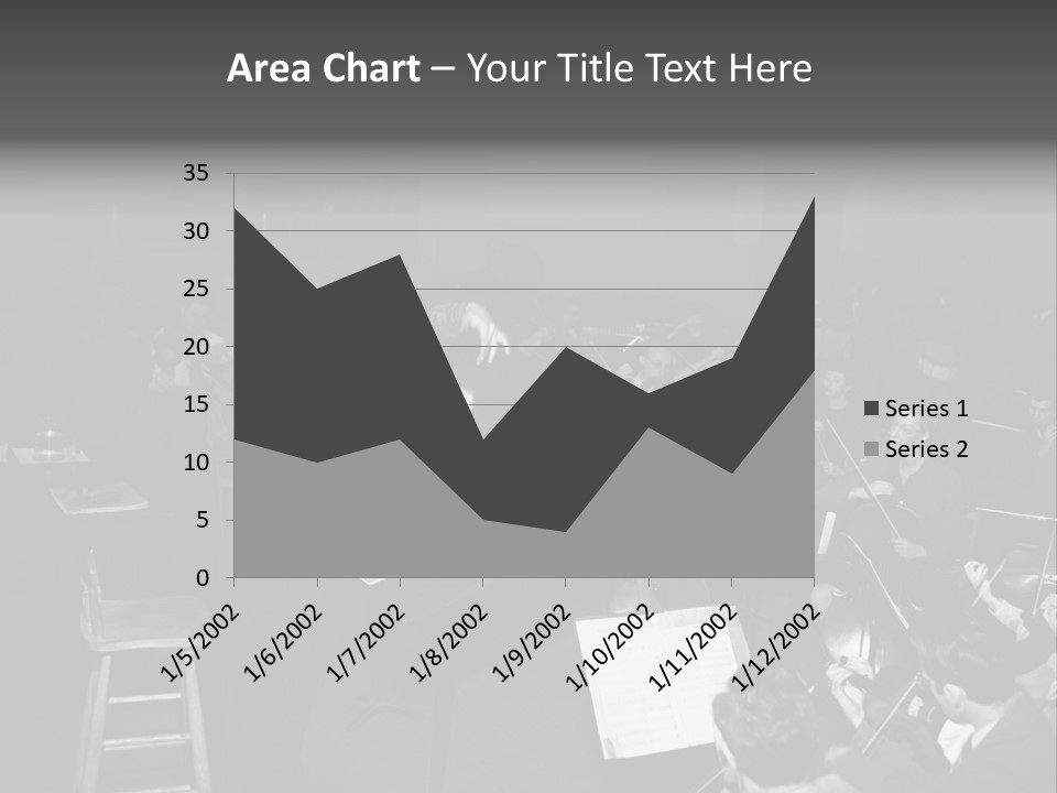 Conductor And His Orchestra PowerPoint Template