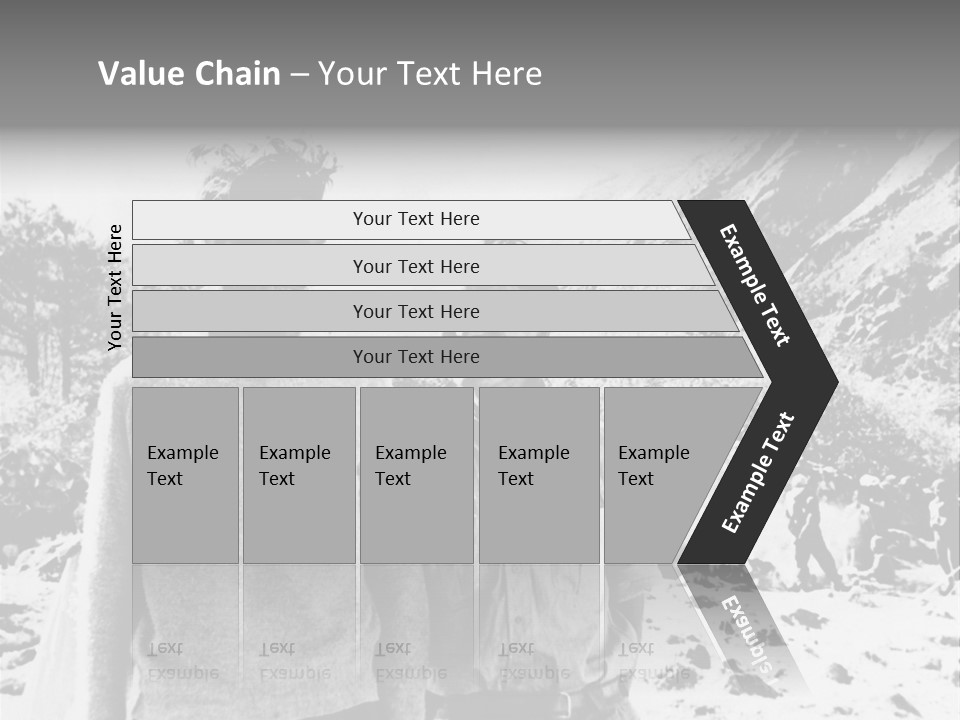 Men Smiling Vintage Photo PowerPoint Template