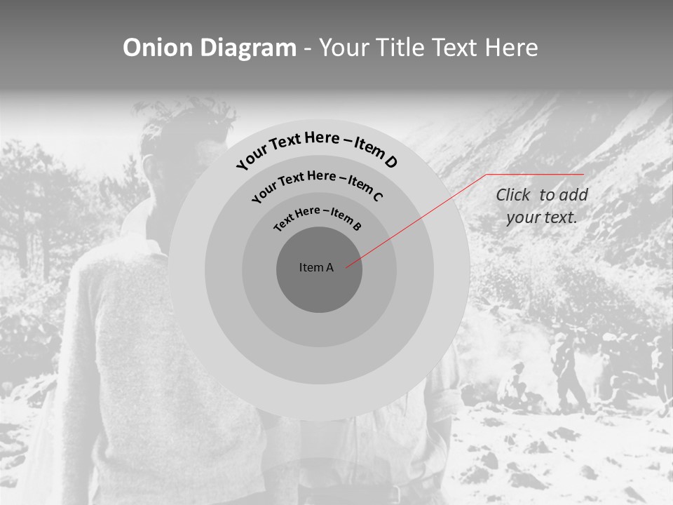 Men Smiling Vintage Photo PowerPoint Template