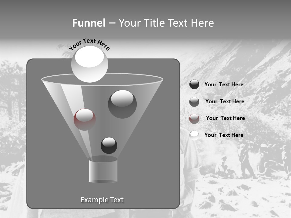 Men Smiling Vintage Photo PowerPoint Template