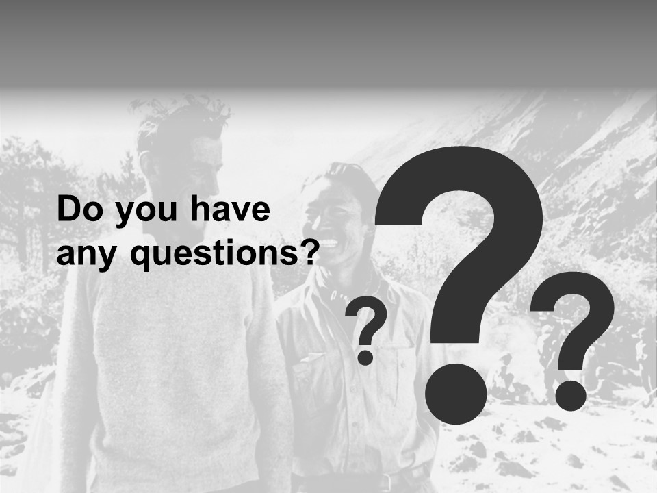 Men Smiling Vintage Photo PowerPoint Template