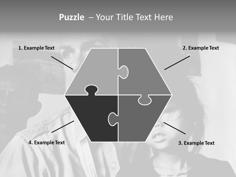 American Man And A Japanese Girl PowerPoint Template