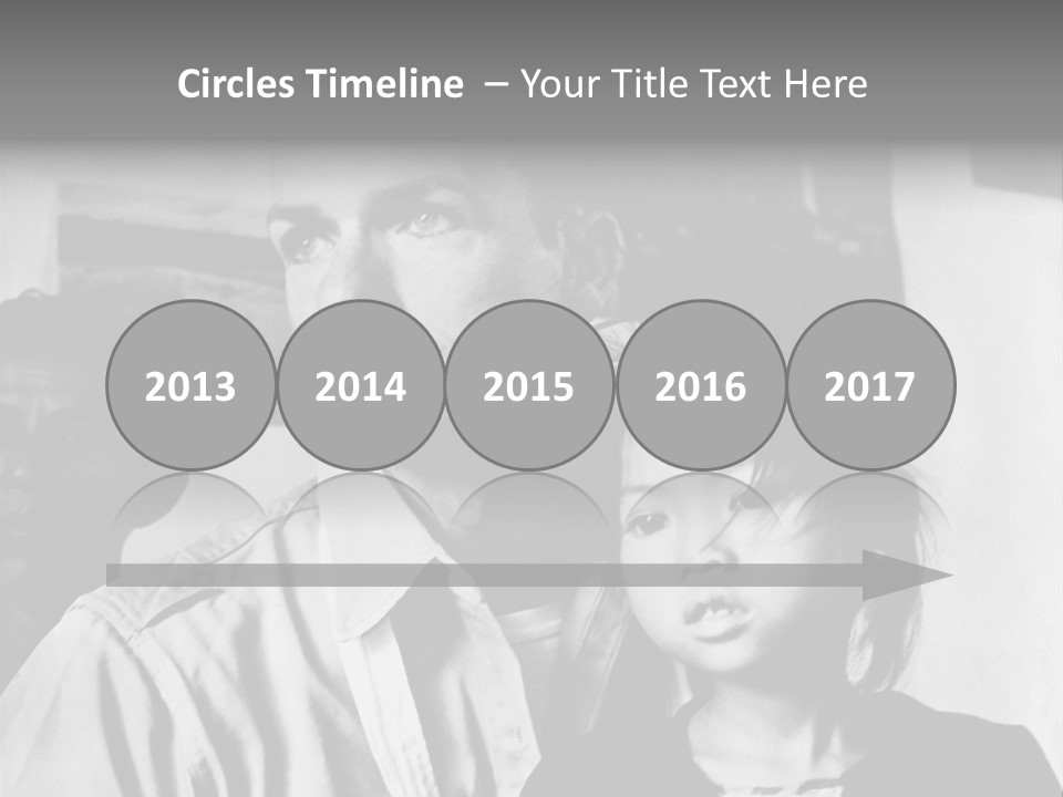 American Man And A Japanese Girl PowerPoint Template