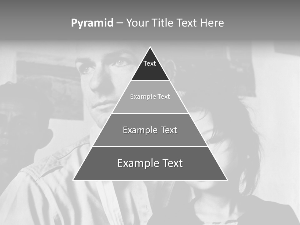 American Man And A Japanese Girl PowerPoint Template