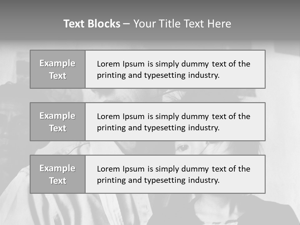 American Man And A Japanese Girl PowerPoint Template