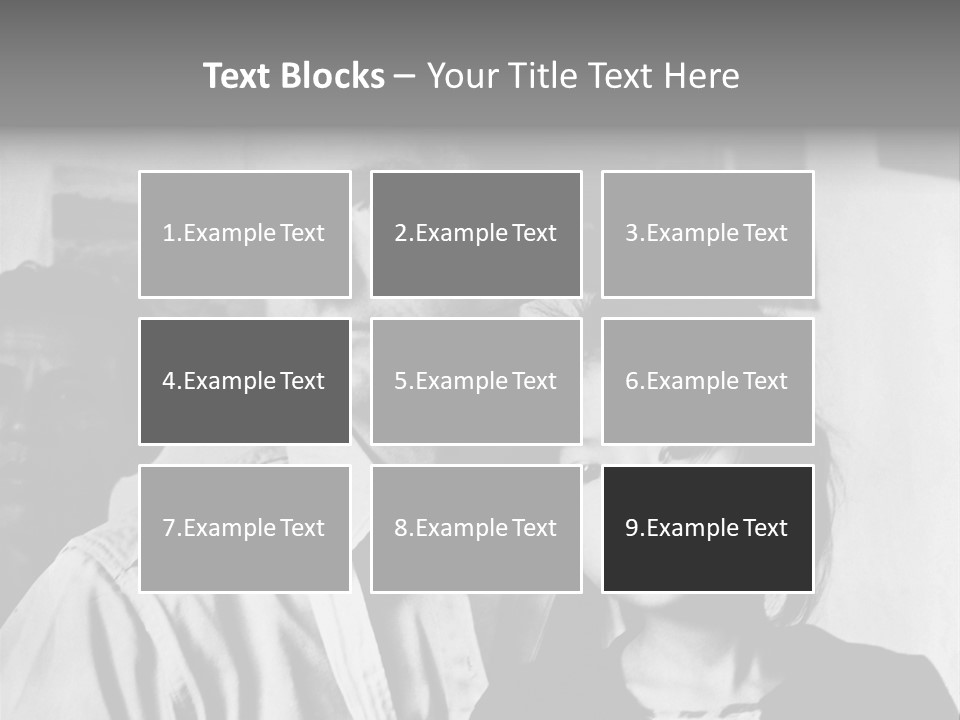 American Man And A Japanese Girl PowerPoint Template