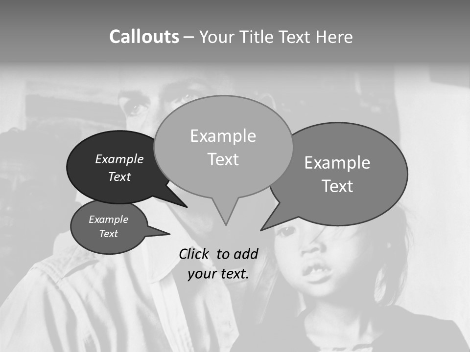 American Man And A Japanese Girl PowerPoint Template