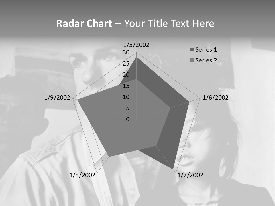 American Man And A Japanese Girl PowerPoint Template