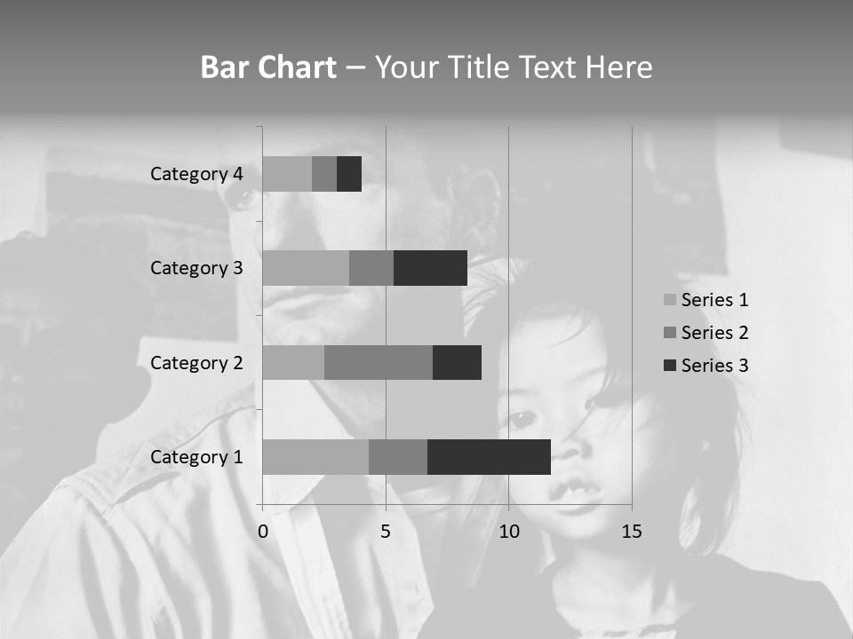 American Man And A Japanese Girl PowerPoint Template