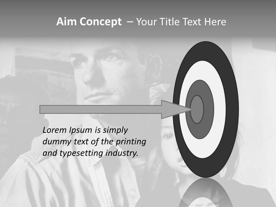 American Man And A Japanese Girl PowerPoint Template