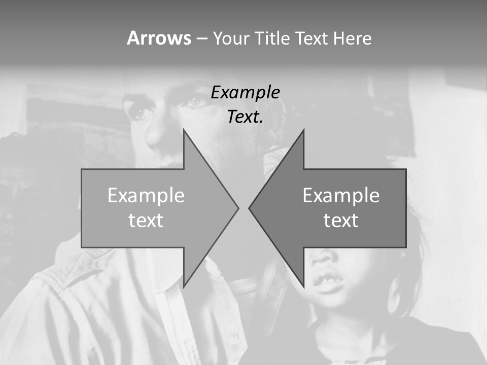 American Man And A Japanese Girl PowerPoint Template