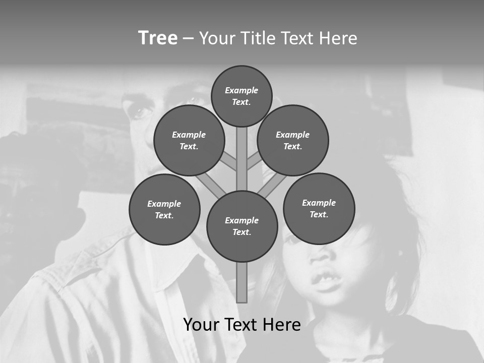 American Man And A Japanese Girl PowerPoint Template