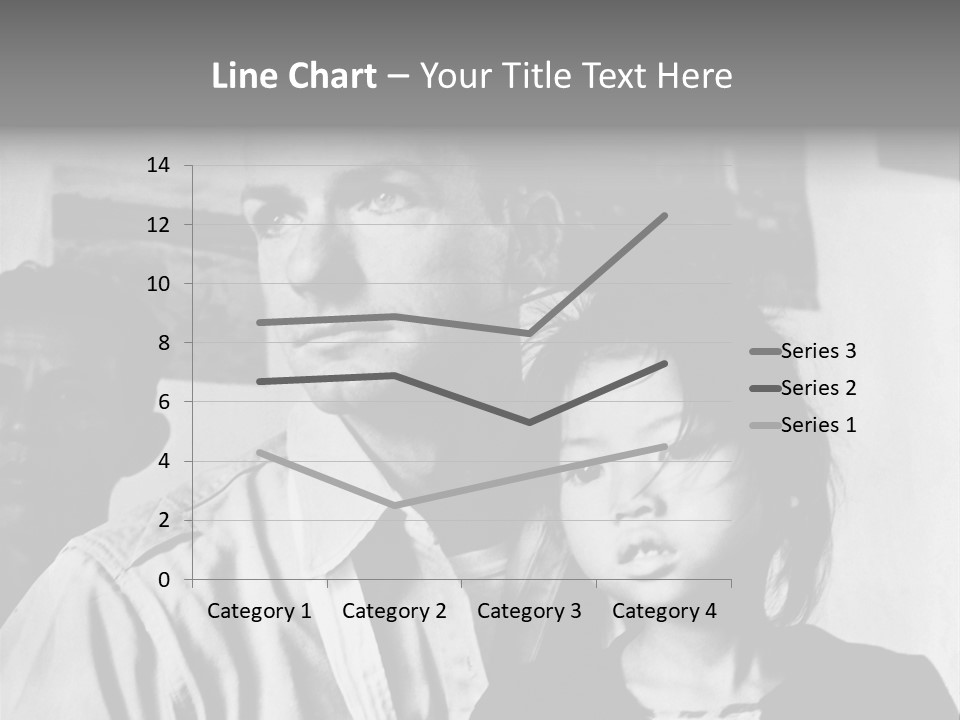 American Man And A Japanese Girl PowerPoint Template