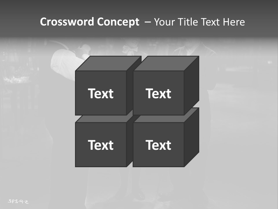 Charlie Chaplin And His Company PowerPoint Template