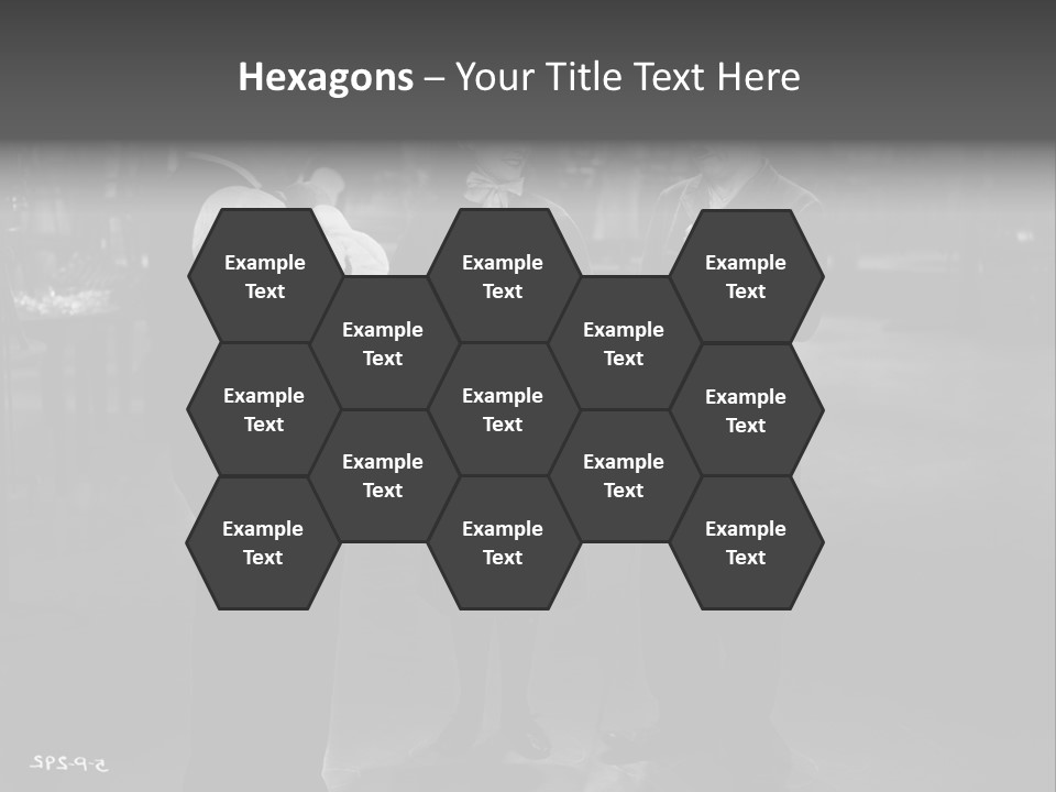 Charlie Chaplin And His Company PowerPoint Template