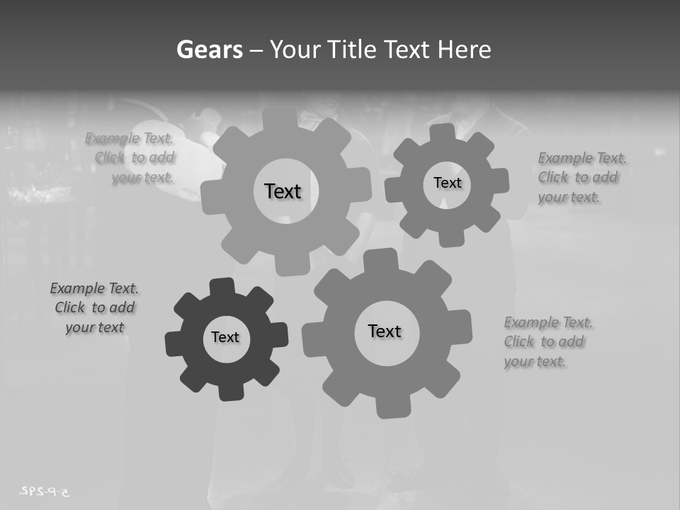 Charlie Chaplin And His Company PowerPoint Template